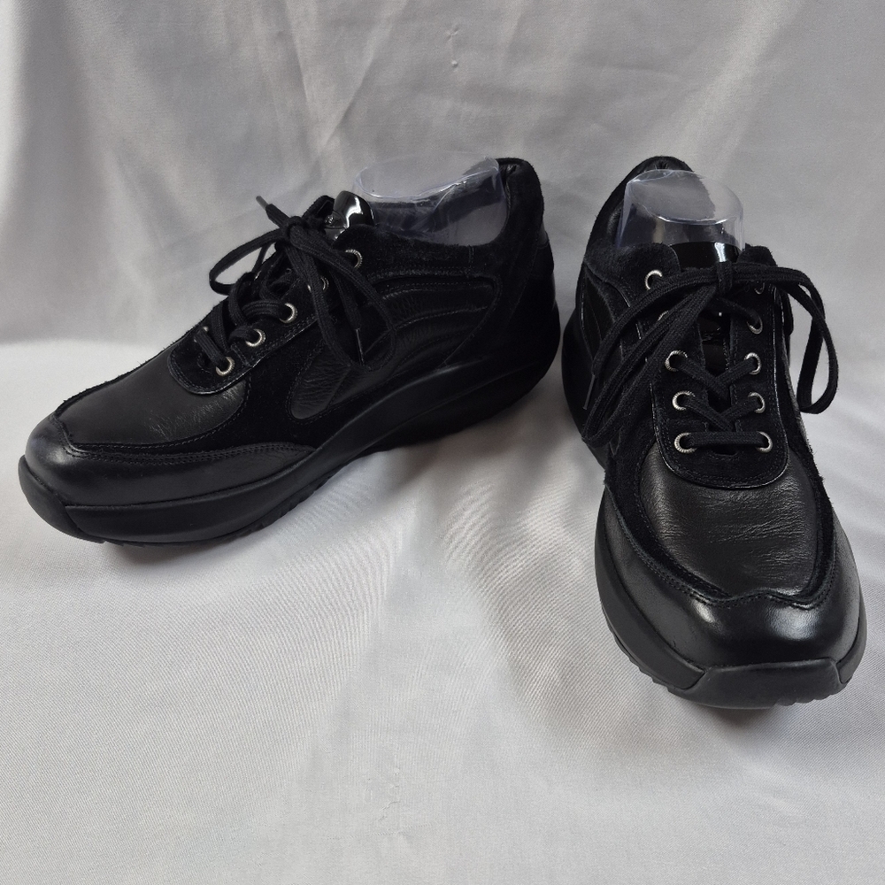 MBT Women's Black Metallic Rocker Toning Swiss Engineered Sneaker Size 11